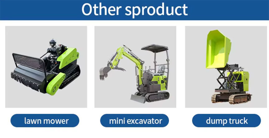 High-power electric mini skid steer loader